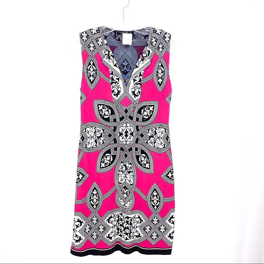 Nicole Miller Studio Sleeveless Shift Dress